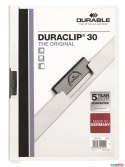 Skoroszyt DURABLE DURACLIP Original 30 biały 2200-02 Durable
