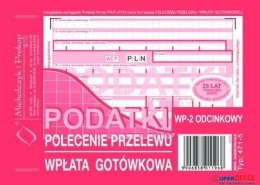 471-5 Podatki Polecenie Przelewu MICHALCZYK&PROKOP A6 80 kartek Michalczyk i Prokop