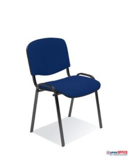 Krzesło konferencyjne ISO black CU-6 niebieski Nowy Styl