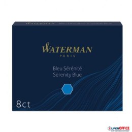Naboje standard WATERMAN (8szt.) niebieski floryda, S0110860 Waterman