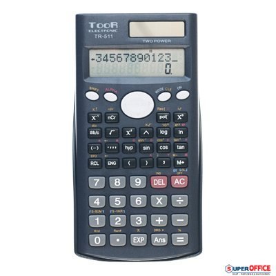 Kalkulator TOOR TR-511, 12 pozycyjny, naukowy 120-1420 Toor