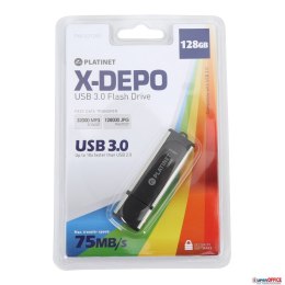 Pendrive USB 3.0 X-DEPO 128GB Platinet PMFU3128X Platinet