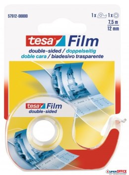 Taśma biurowa TESAfilm Dwustronna 7.5m x12mm 57912-00000-01 Tesa