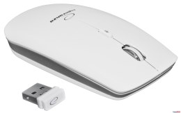 Mysz bezprzewodowa 2.4GHZ optyczna USB SATURN biała EM120W ESPERANZA Esperanza