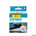 Taśma DYMO D1 - 9 mm x 7 m, czarny / żółty S0720730 do drukarek etykiet Dymo