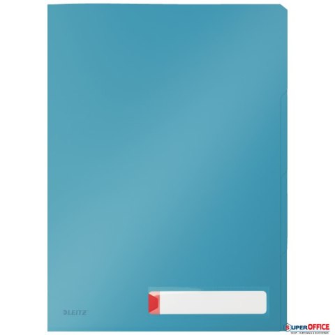 Folder A4 z 3 przegródkami Leitz Cosy, niebieska 47160061 Leitz