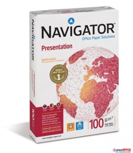 Papier xero A4 100g NAVIGATOR Presentation 500ark. Navigator