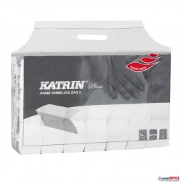Ręczniki składane KATRIN PLUS Zig Zag 2, 65968, opakowanie: 20 owijek Katrin