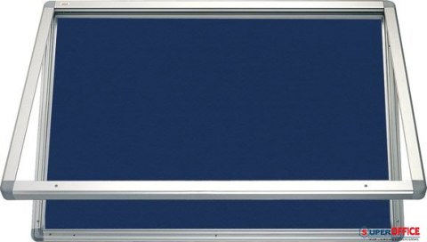 Gablota tekstylna 90x60 OFFICEBoard niebieska GT196 2X3 2x3