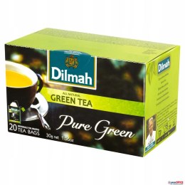 Herbata DILMAH PURE GREEN TEA (20 kopert) 1,5g zielona Dilmah