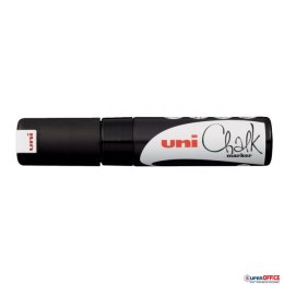Marker z farbą kredową CHALK PWE-8K czarny UNI UNPWE8K/6CA Uni
