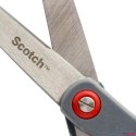 Nożyczki biurowe SCOTCH_ (1448), precyzyjne, 20,5cm, czerwono-szare Scotch 3M