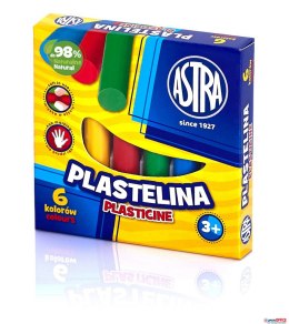 Plastelina Astra 6 kolorów, 83811905 Astra