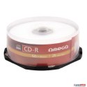 Płyta OMEGA CD-R 700MB 52X CAKE (25) OM25 Platinet