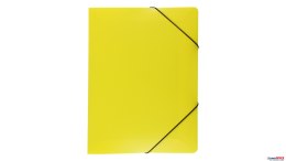 Teczka A4 z gumką-szeroka kolor żółty PP TG-02-04 BIURFOL Biurfol