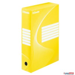 Pudełka archiwizacyjne ESSELTE BOXY 80mm żółte 128413 Esselte