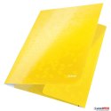 Teczka kartonowa z gumką WOW Leitz, żółta 39820016 Leitz