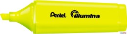 Zakreślacz płaski ze ściętą końcówką zółty SL60-G PENTEL Pentel