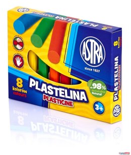 Plastelina Astra 8 kolorów, 83814902 Astra