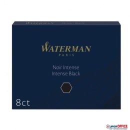 Naboje standard WATERMAN (8szt.) czarny, S0110850 Waterman