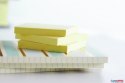 Kostka samoprzylepna POST-IT_ (636B), 76x76mm, 1x450 kart., żółta Post-It 3M