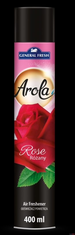 Odświeżacz powietrza AROLA Spray 400ml róża GENERAL FRESH General Fresh