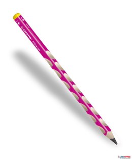 Ołówek STABILO Easygraph HB różowy dla leworęcznych 321/01-HB-6 Stabilo