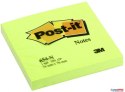 Bloczek samoprzylepny POST-IT_ (654N), 76x76mm, 1x100 kart., jaskrawy zielony Post-It 3M