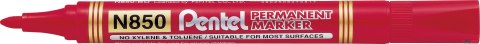 Marker permanentny N850 czerwony okrągła końcówka PENTEL Pentel