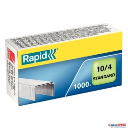 Zszywki Rapid Standard 10/4 1M, 1000 szt., 24862900 Rapid