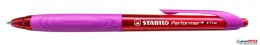 Długopis STABILO Performer+ 0.35mm czerwony/różowy 328/3-40 Stabilo