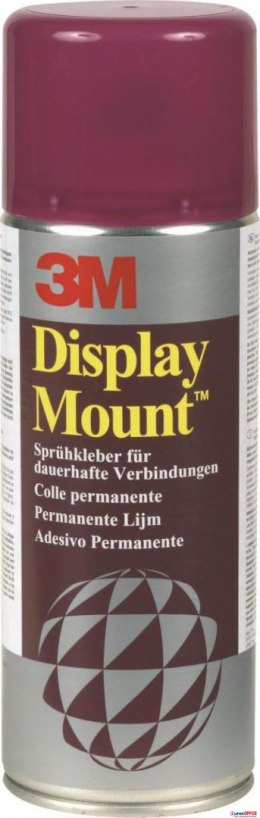 Klej w sprayu 3M Displaymount (UK7806/11), permanentny, 400ml Scotch 3M
