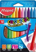 Kredki plastikowe Colorpeps 12 kolorów 862011 MAPED Maped