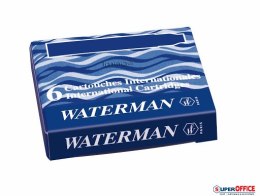 Naboje INTERNATIONAL (6 szt) niebieski floryda S0110950 WATERMAN Waterman