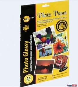 Papier fotograficzny laser błyszczący, 160 g/m, A4 20 arkuszy YELLOW ONE 150-1377 Yellow One