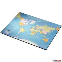 Podkładka na biurko z mapą świata 400x530mm ESSELTE 32184 Esselte