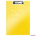 Deska z klipem i okładką Leitz WOW, żółta 41990016 (X) Leitz