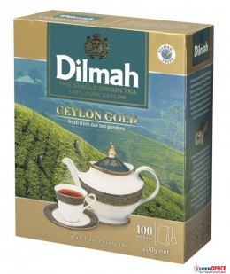 Herbata DILMAH CEYLON GOLD 100szt x2g saszetki czarna Dilmah