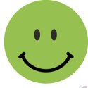 Kółka Uśmiechnięta buźka 3858 Q19 w rolce Kółka z symbolami do zaznaczania, trwałe, 250 szt. / rolka, zielone, Avery Z Avery Zweckform