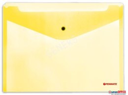 Teczka kopertowa A4 z europerforacją żółta Penmate TT8059 Penmate