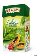 Herbata BIG-ACTIVE PAPAJA JAGODA GOJI zielona 20 kopert/34g Big-Active