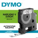 Taśma DYMO D1 - 12 mm x 7 m, czarny / biały S0720530 do drukarek etykiet Dymo