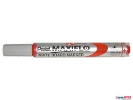 Marker suchościeralny czerwony MWL5SB PENTEL MAXIFLO(z tłoczkiem) Pentel