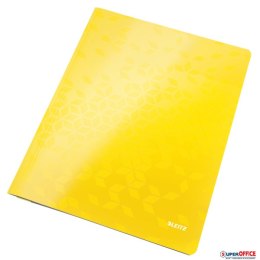 Skoroszyt kartonowy WOW Leitz, żółty 30010016 Leitz