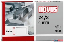 Zszywki NOVUS 24/8 S 1000szt. 040-0038 Novus