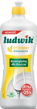 LUDWIK Płyn do mycia naczyń 900g cytrynowy 28867 Ludwik