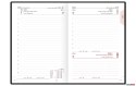 Kalendarz A-5 STANDARD książkowy (KS1), 05 - grafit carbon / granat linea 2024 TELEGRAPH Telegraph