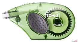Korektor w taśmie, boczny aplikator,8m ,5mm, biały TO-0123 Toma Toma