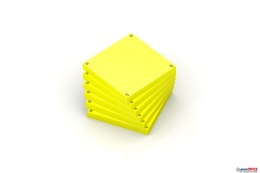 Bloczki samoprzylepne OXFORD spot notes 75x75 mm,6 x 80 kartek, żółty 400096929 Oxford