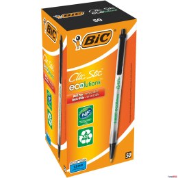 Długopis BIC Ecolutions Clic Stic czarny, 8806871 Bic